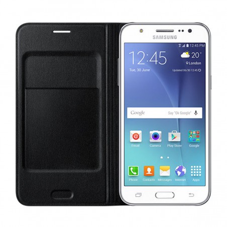 Funda Samsung tipo libro negra para Galaxy J5 EF-WJ500BBEGWW