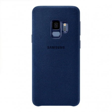 Funda Samsung Alcantara Cover Azul para Galaxy S9 EF-XG960ALEGWW