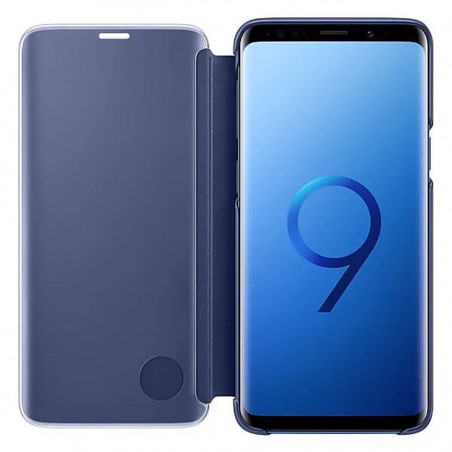Funda Samsung Clear View Azul para Galaxy S9 EF-ZG960CLE