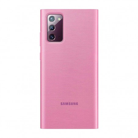 Funda Samsung Clear View Cover para Galaxy Note 20 Bronce (Mystic Bronze)  EF-ZN980