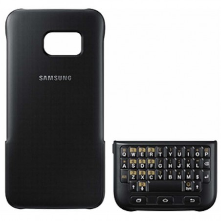 Funda con teclado negra para Samsung Galaxy S7 Edge EJ-CG935UBEG