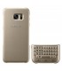 Funda con teclado oro para Samsung Galaxy S7 Edge EJ-CG935UFEG
