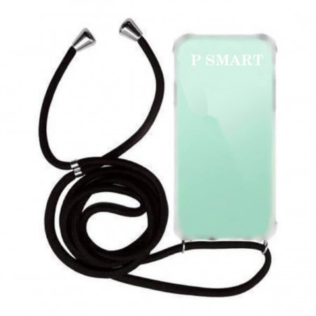 Funda Móvil Colgante para Huawei P Smart 2019 Cuerda Negra