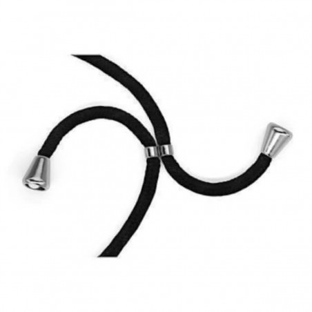 Funda Móvil Colgante para Samsung Galaxy A40 Cuerda Negra