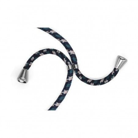 Funda Móvil Colgante para Xiaomi Redmi Note 8T Cuerda Verde y Negro