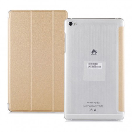 Funda Smart Cover dorada para Huawei MediaPad M2 8.0