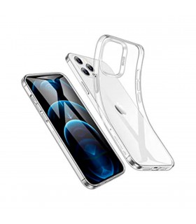 Funda iPhone 12 Pro Max Transparente de Silicona Gel