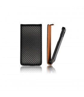 Funda de carbono prestige negra para iPhone 5