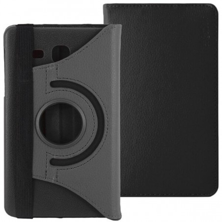Funda de Piel Giratoria Samsung Tab A (2016) T280 / T285 Negra