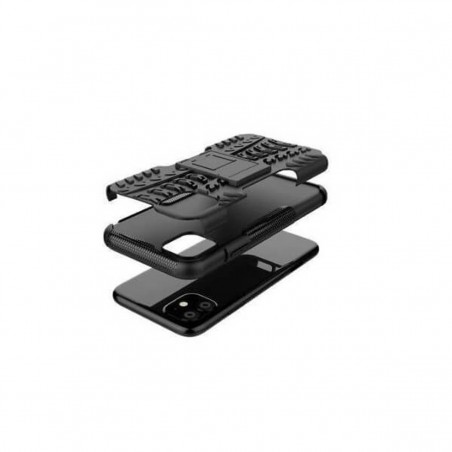 Funda Rugerizada negra para iPhone 11