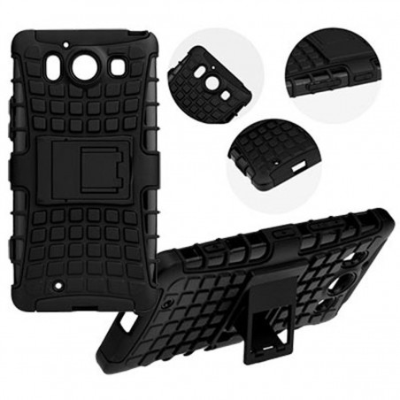 Funda rugerizada para iPhone 6/6s Negra