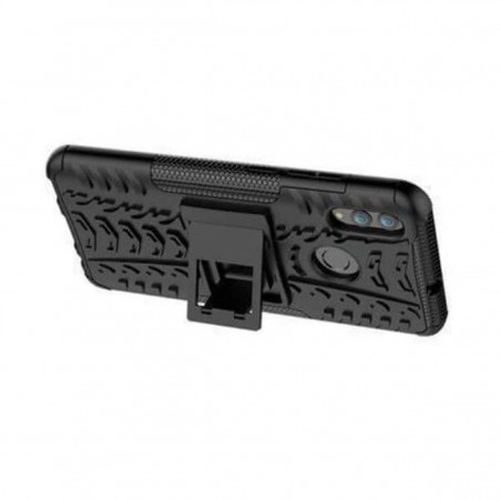 Funda Rugerizada negra para Samsung Galaxy A20e