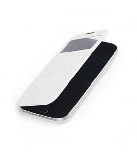 Funda Rock tipo libro para Samsung Galaxy S5 blanco