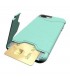 Carcasa con tarjetero y soporte turquesa para iPhone 7 Plus / 8 Plus