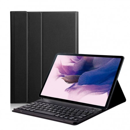 Funda con teclado para Samsung Galaxy Tab S7 FE 5G Negra
