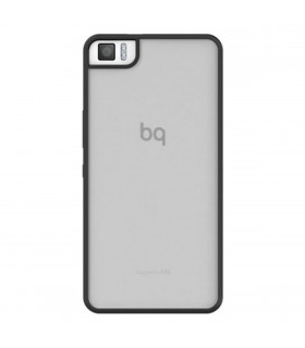Funda Gummy para BQ Aquaris M5 Negro