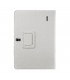 Funda para tablet Innjoo F2 tipo libro blanca