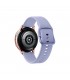 Samsung Galaxy Watch Active 2 40mm Aluminio Rosa Gold (Pink Gold) y correa deportiva Violeta R830