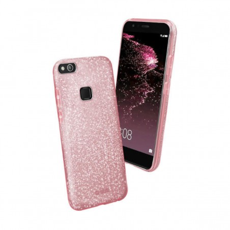 Funda Sparky Rosa de silicona Huawei P10 Lite