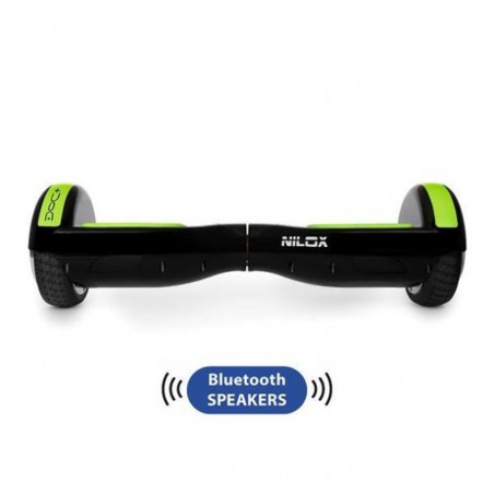 Hoverboard Doc Plus 6.5 Bluetooth Scooter Eléctrico verde y negro
