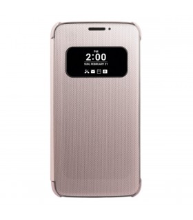 Funda con ventana para LG G5 y G5 SE rosa