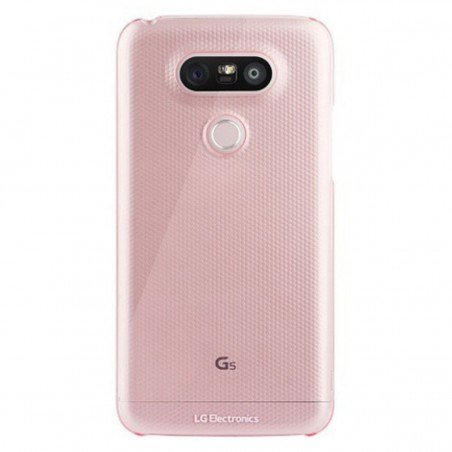 Funda rosa transparente para LG G5 y G5 SE