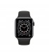 Apple Watch Series 6 (GPS), 44mm Aluminio Gris Espacial y correa deportiva Negra