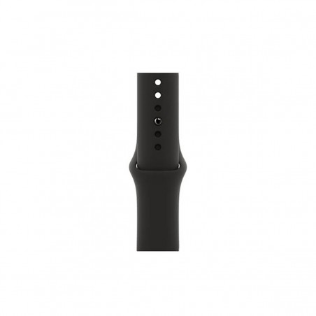 Apple Watch Series 6 (GPS + Cellular), 40mm Aluminio Gris Espacial y correa deportiva Negra