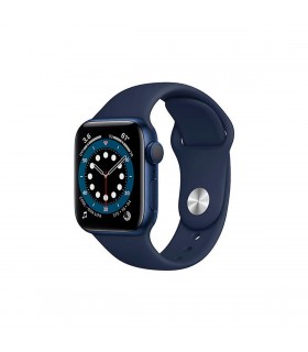 Apple Watch Series 6 (GPS + Cellular), 40mm Aluminio Azul y correa deportiva Azul Intenso